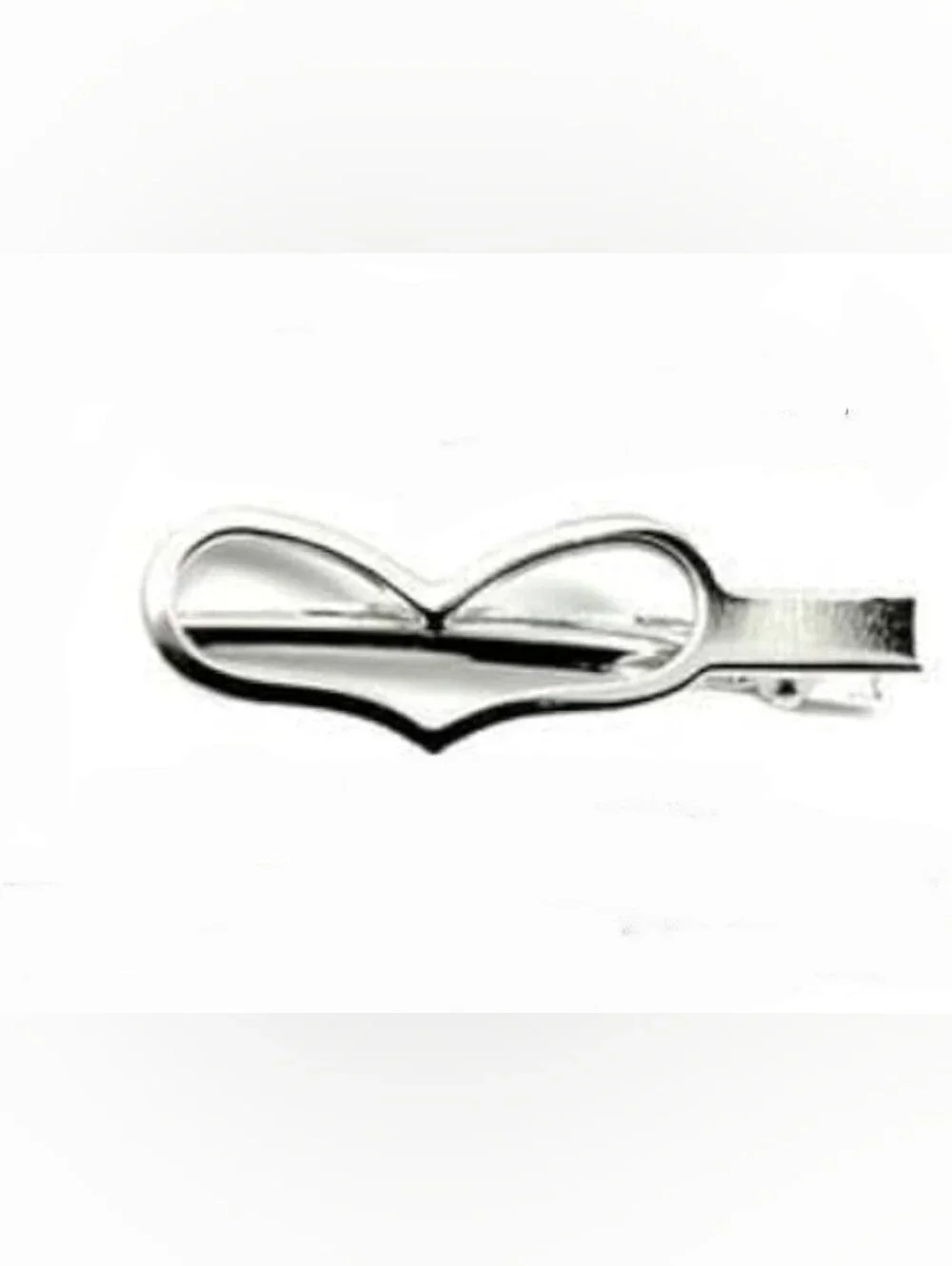Y2K Aesethic Hair Clips- Assorted Silver Star & Heart Clips BNIB